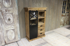 Wandkast Nora hoog