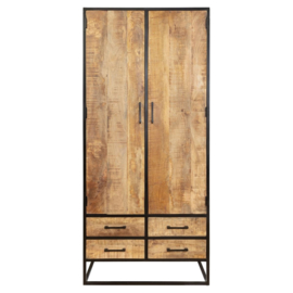 Wandkast mangohout 90 cm