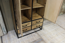 Wandkast mangohout 90 cm
