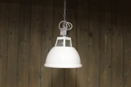 Fabriekslamp wit