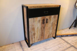 Mangohouten meidenkast 100 cm
