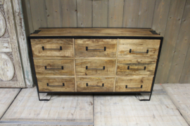Mangohouten lade dressoir 150 cm