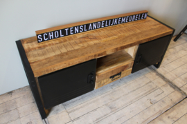 Mangohouten tv kast 150 cm