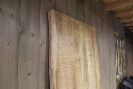 Mango houten boomstam eettafel 220x100cm