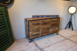 Mangohouten lade dressoir 150 cm