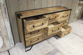 Mangohouten lade dressoir 150 cm