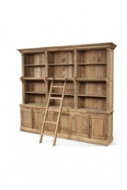 Teakhouten Bibliotheek Kast