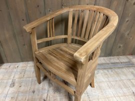Teakhouten stoel Batavia