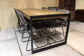 Eetkamertafel mangohout vanaf 140 cm