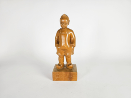 Bartje - XL houten beeld - etalage beeld - Holland - 3e kwart 20e eeuw