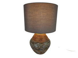 Herda Holland - tafellamp - terra cotta - aardewerk - 70s