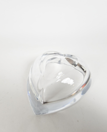 Reed &Barton - design Miller Rogaska - kristal - hart  -Tsjechië - 2000