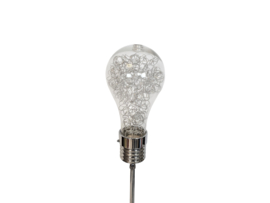 XL ´Bulb´ vloerlamp - chroom - glas - led - 2000