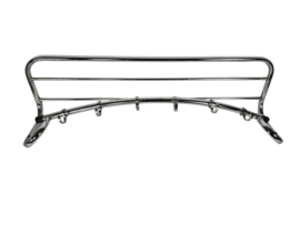 Dutch design - Art Deco - Gispen Stijl - wand kapstok - chroom - 30's