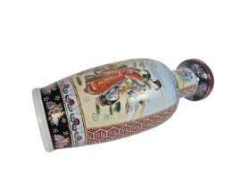 Vintage - Satsuma Geisha - XL Vaas - porselein - China - 3e kwart 20e eeuw