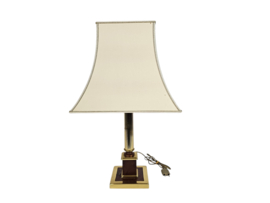Herda Amsterdam - trekpendel bureaulamp - messing - 70s