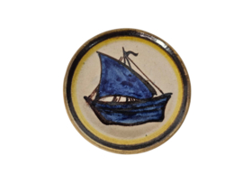 Guido Gambone - I.C.S. - Vietri - Industria Ceramica Saleritana - 1930 - Studio pottery ICS - onderzetters (5)