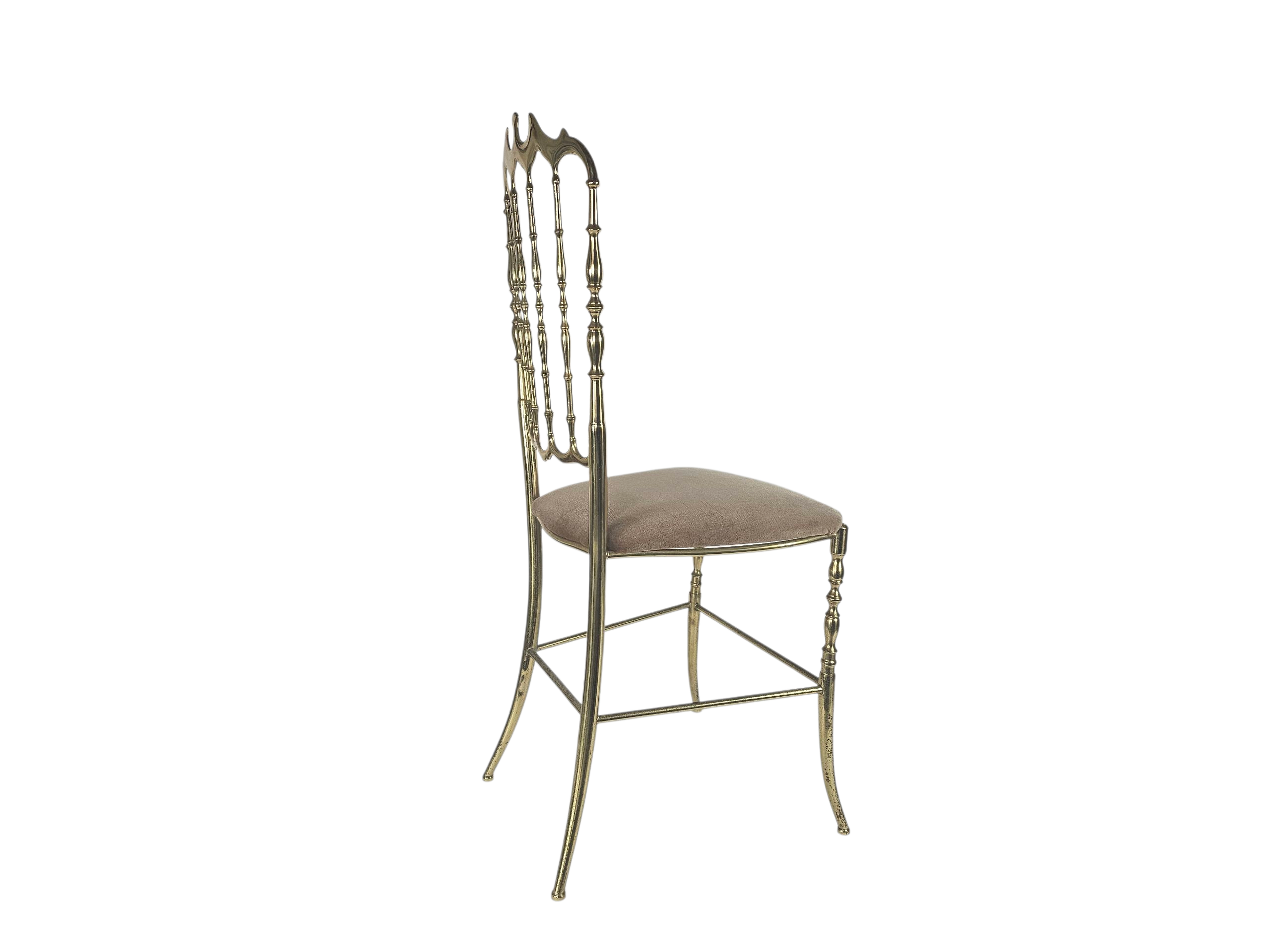 Italian design - Chiavari chair - High chair - messing - Italie - 1950's
