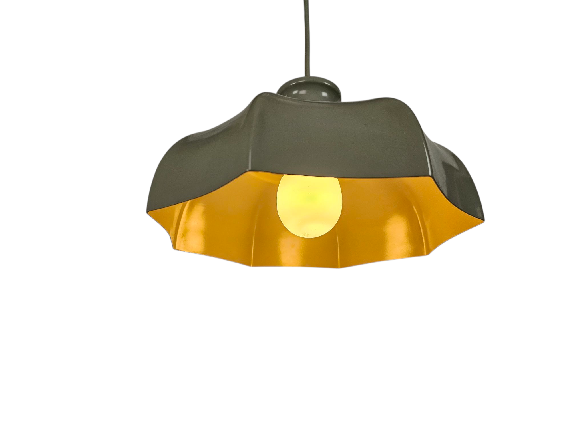 Massive - Art Deco stijl - hanglamp - metaal - België - 70s