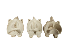 Truus Lutgering-Hollander - sculpturen - fantasie - keramiek - Potteries -  1976