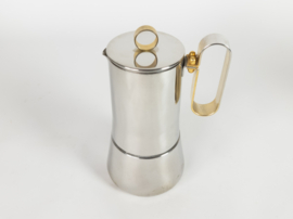 Bialetti -  bialetti acciaio per alimento  - Gold - 18/10 - Inox - made in Italy