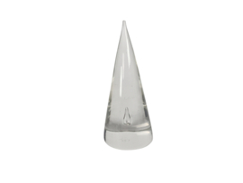 Glasfabriek Leerdam - Floris Meydam - model 1-13 - Piramidekegel - Holland - 60's