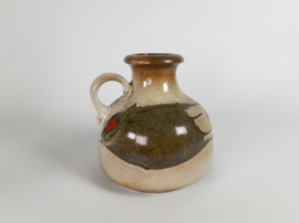 Scheurich keramik West Germany - 2 vazen - model 293-30/493-21  - Fat lava - 70's