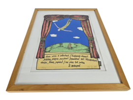 Kiss - Litho - 'Droom achter de wolkenband - flonkerend diamant - beperkt oplage - 1999