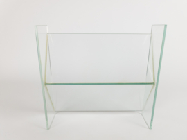 Daskas - design object - V- vaas -glas -Rob Dashorst - 80's
