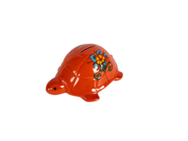 Sica Sicart ceramica - schildpad - vintage spaarpot - Italie - 70s