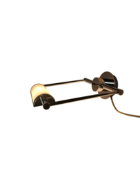 Studio Italia design - wandlamp - chroom - glas - Italie - 90's