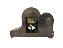 Junghans - "Napoleon-hoed" pendule - messing - glas  - 1900