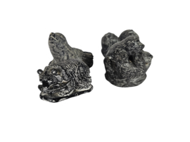 A wolf original - The Wolf Sculptures (8) - hand made -  Canada - 3e kwart 20e eeuw