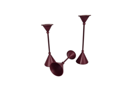 Memphis Milano stijl | kandelaar houders | set van 3 | 80's |