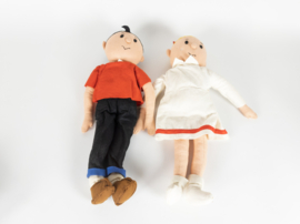 Suske & Wiske - stripfiguren - collectables - stoffen poppen - vilt -