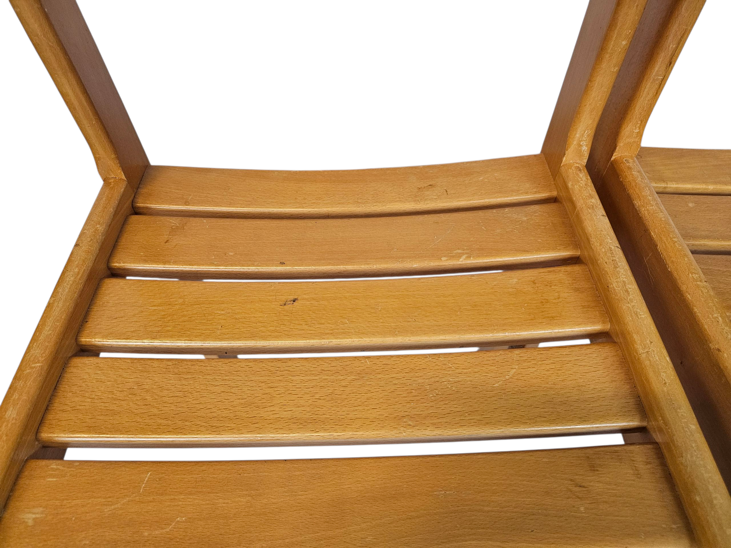 Wilkhahn chairs (2) set - beukenhout - Germany - 3e kwart 20e eeuw