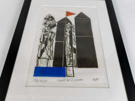 Gradus Verhaaf - 'Ruimte om te groeien' - oplage 26/80 - handgesigneerd - 1993
