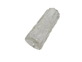 Georgshutte - 'ice glass' - cilinderglas - West-Germany - 1960's