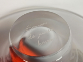 Glascentrum Leerdam - 'Samen de juiste koers' -  2003