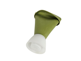 Dutch design - 'Amazing vase' - designer Johan Bakermans - rubber - oprolvaas - 90's