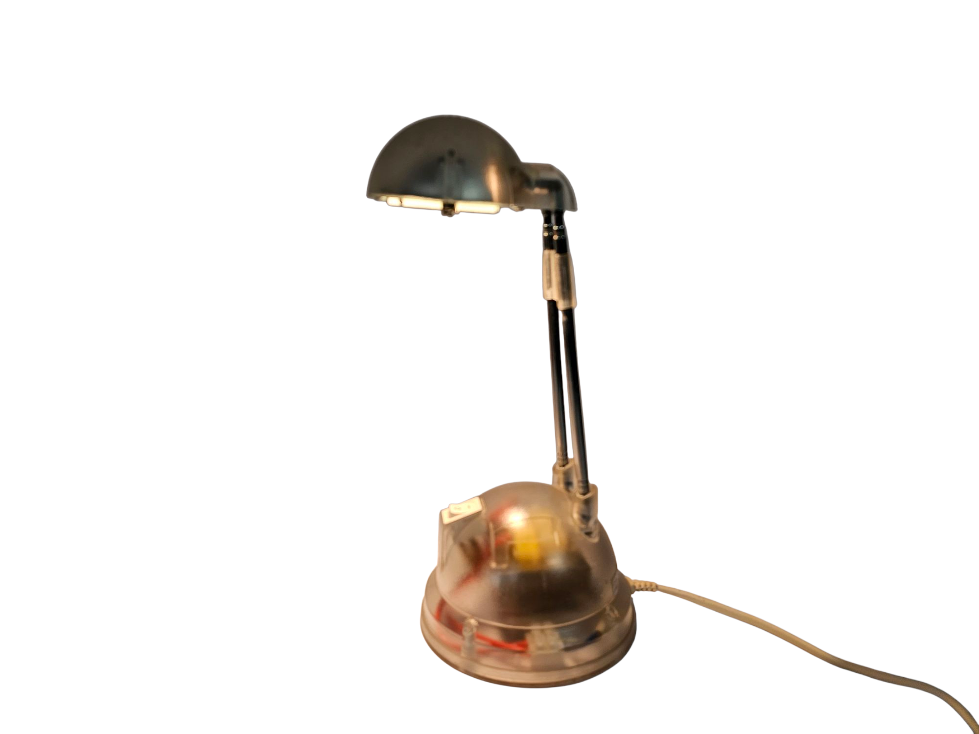 Ikea design -  model Espressivo - transparant - Telescoop tafellamp - 1990's