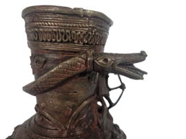 Tibet - brons - 'Dragon' - Mythische figuren  - vaas -  20e eeuw