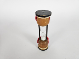 Deens Design - Zandloper - teak - Kay Bojesen stijl - 70's