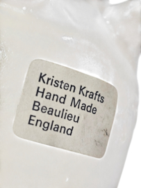 Kristen Krafts Studio Pottery - Hand Made - Beaulieu - Engeland - 3e kwart 20e eeuw
