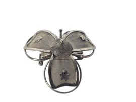 Filigrain -  zilver - broche - 2e helft 20e eeuw