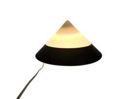 Memphis Milano stijl - 'Kegel' - plafonniere - glas - metaal - 80's