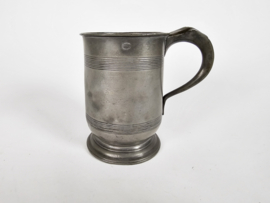 Victora Regina -Engeland -  Bierpul -  1 pint - tin - 1860/1870