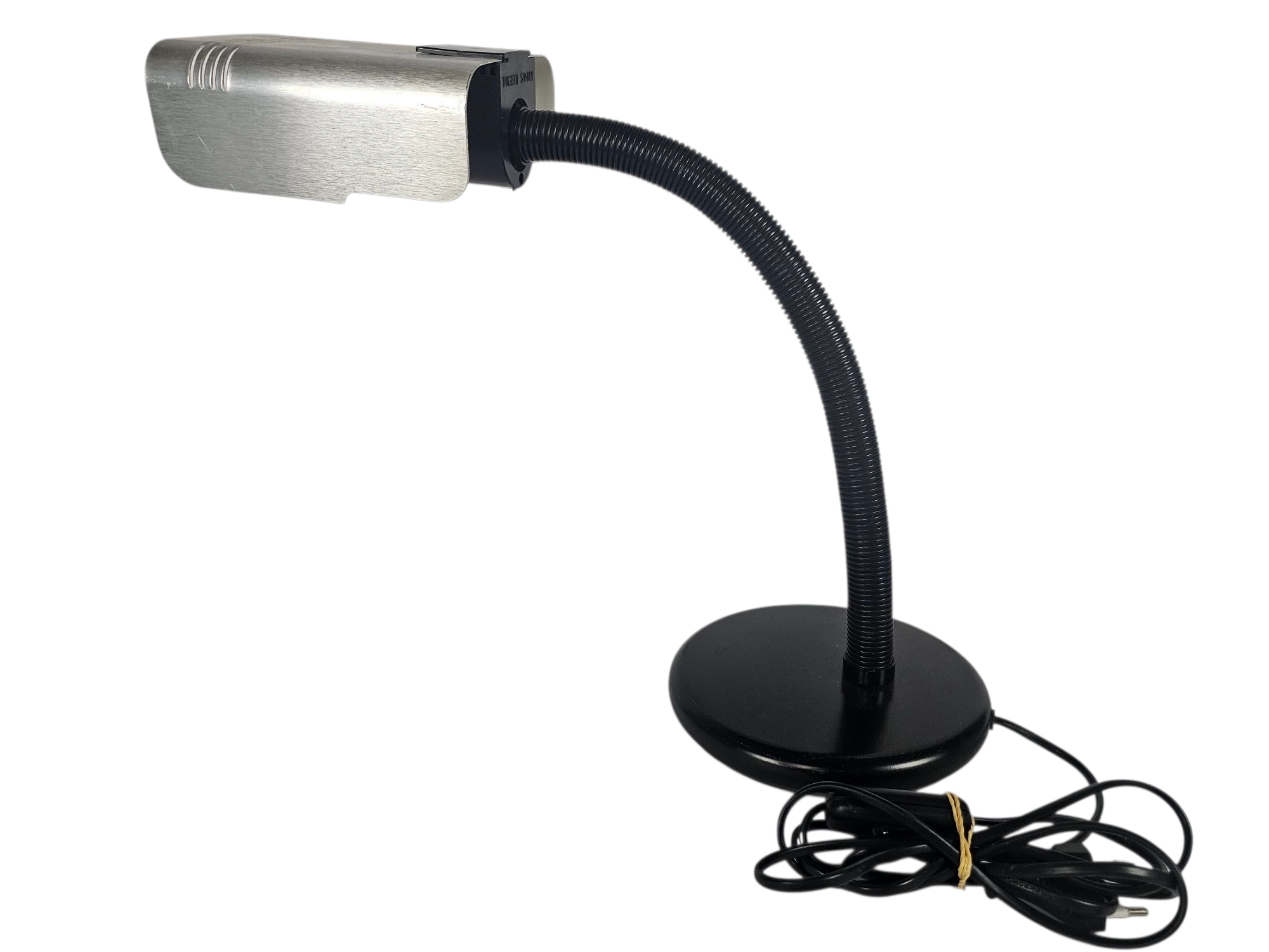 Vintage Italiaanse Targetti Design - Gooseneck - Desk Lamp - Verstelbaar - Buigbaar - Studielamp - Kantoorlamp - Nachtkastje lamp - 70's