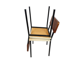 Vintage - Dutch design - (2) Eetkamerstoelen - Martin Visser stijl - 60's