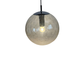 Raak Amsterdam - Serie Cascade - model B.1153 - glas met ingesloten luchtbellen - Amsterdam - 70's